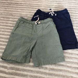 Mini Boden 2 pairs boys unisex shorts; size 6 , excellent condition